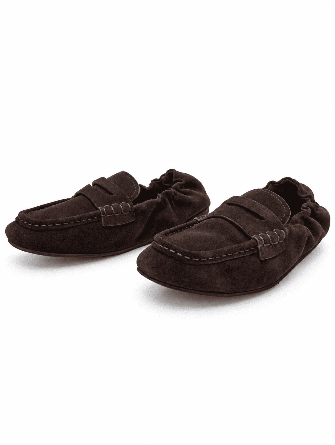 27w massimo santini moccasins cow sd dk brw#44a massimo santini nella tonalità DK BRW#44A